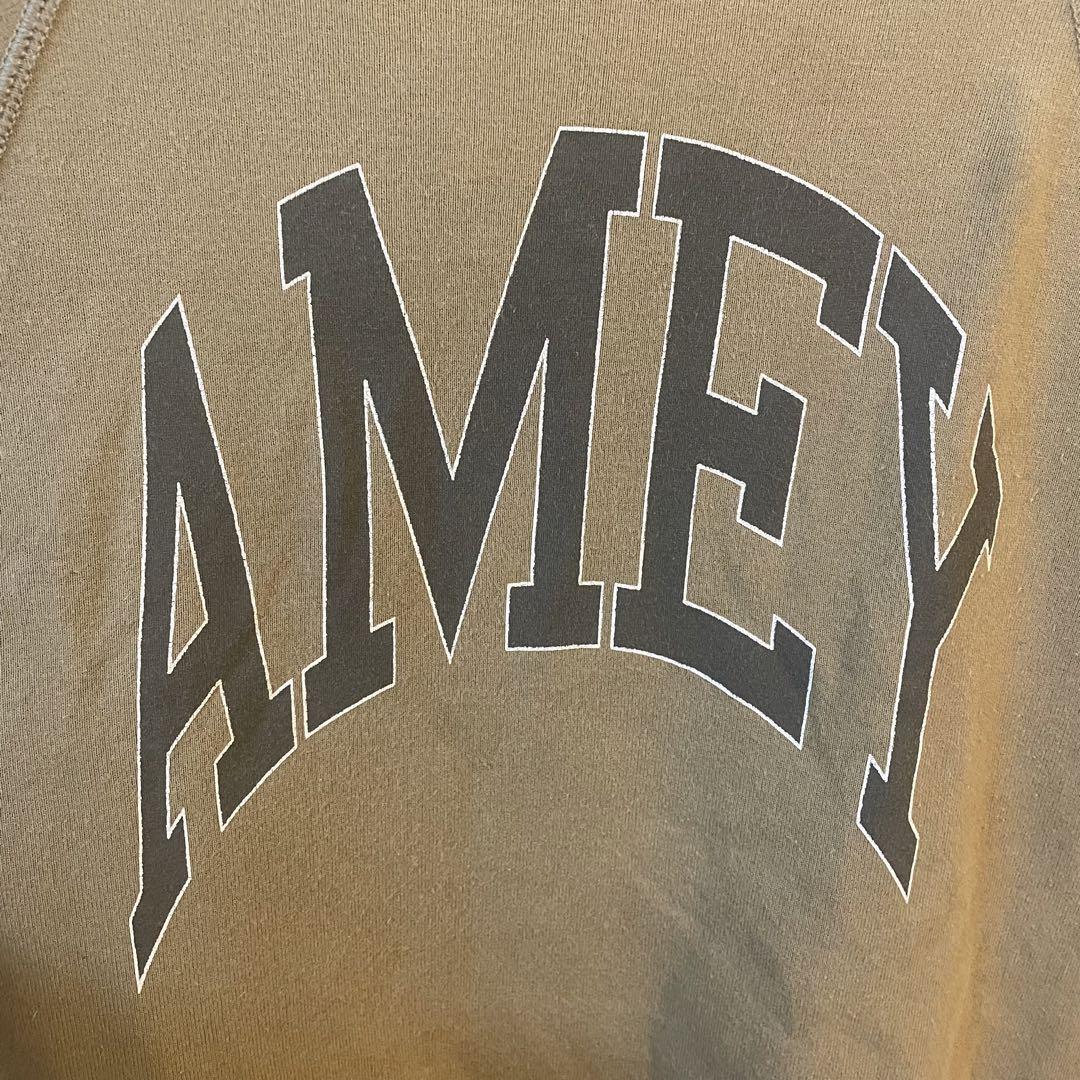 Americana ロゴ カーキ スウェット