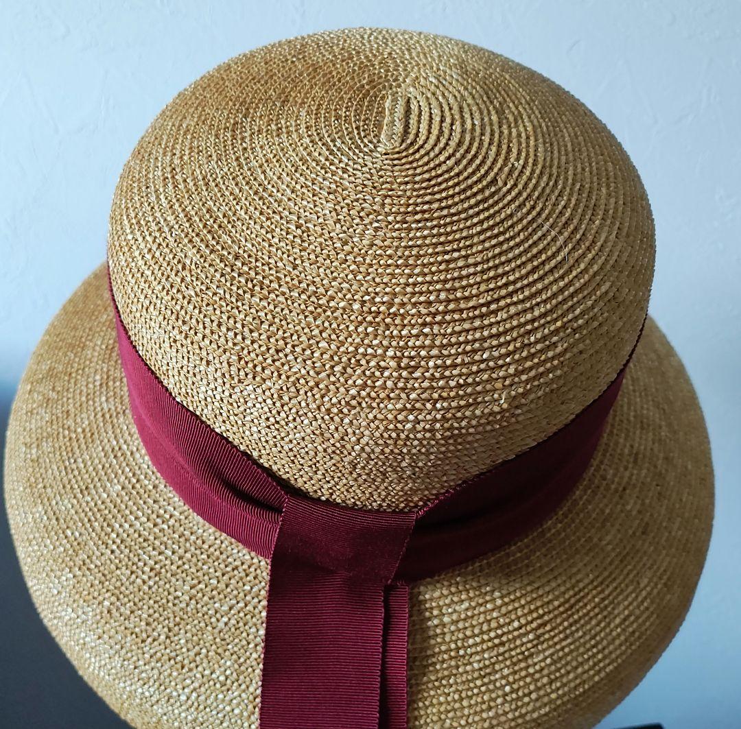 シャポードオー Chapeau d' O 帽子 赤　麦わら　カサブランカ シャポードオー Chapeau d' O 帽子 赤 麦わら カサブランカ