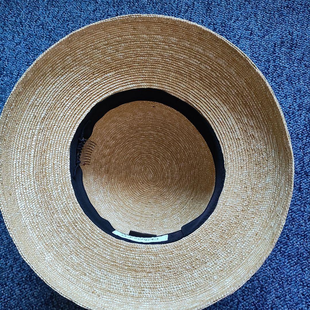 シャポードオー Chapeau d' O 帽子 赤　麦わら　カサブランカ シャポードオー Chapeau d' O 帽子 赤 麦わら カサブランカ