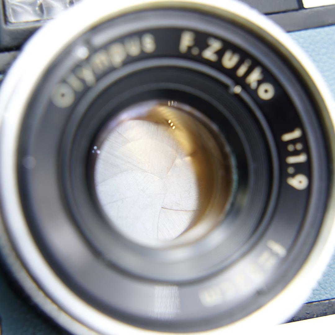 動作確認・清掃済み＊試写あり＊革張り替え】OLYMPUS PEN D