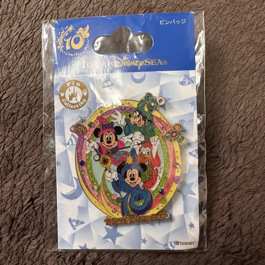 東京ディズニーシー 10周年 ピンバッジ - メルカリ