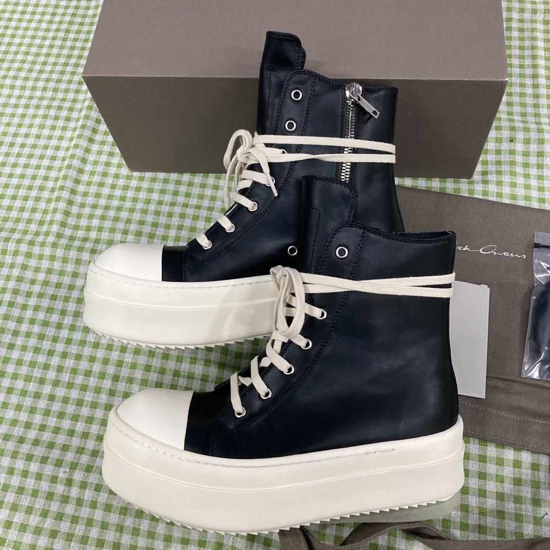 RICK OWENS MEGA BUMPER レザー スニーカー