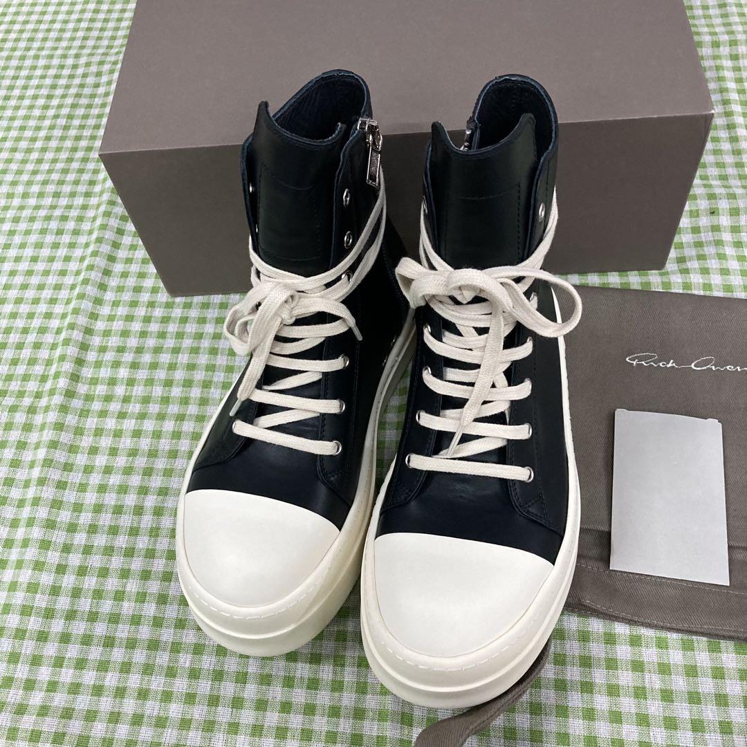 RICK OWENS MEGA BUMPER レザー スニーカー