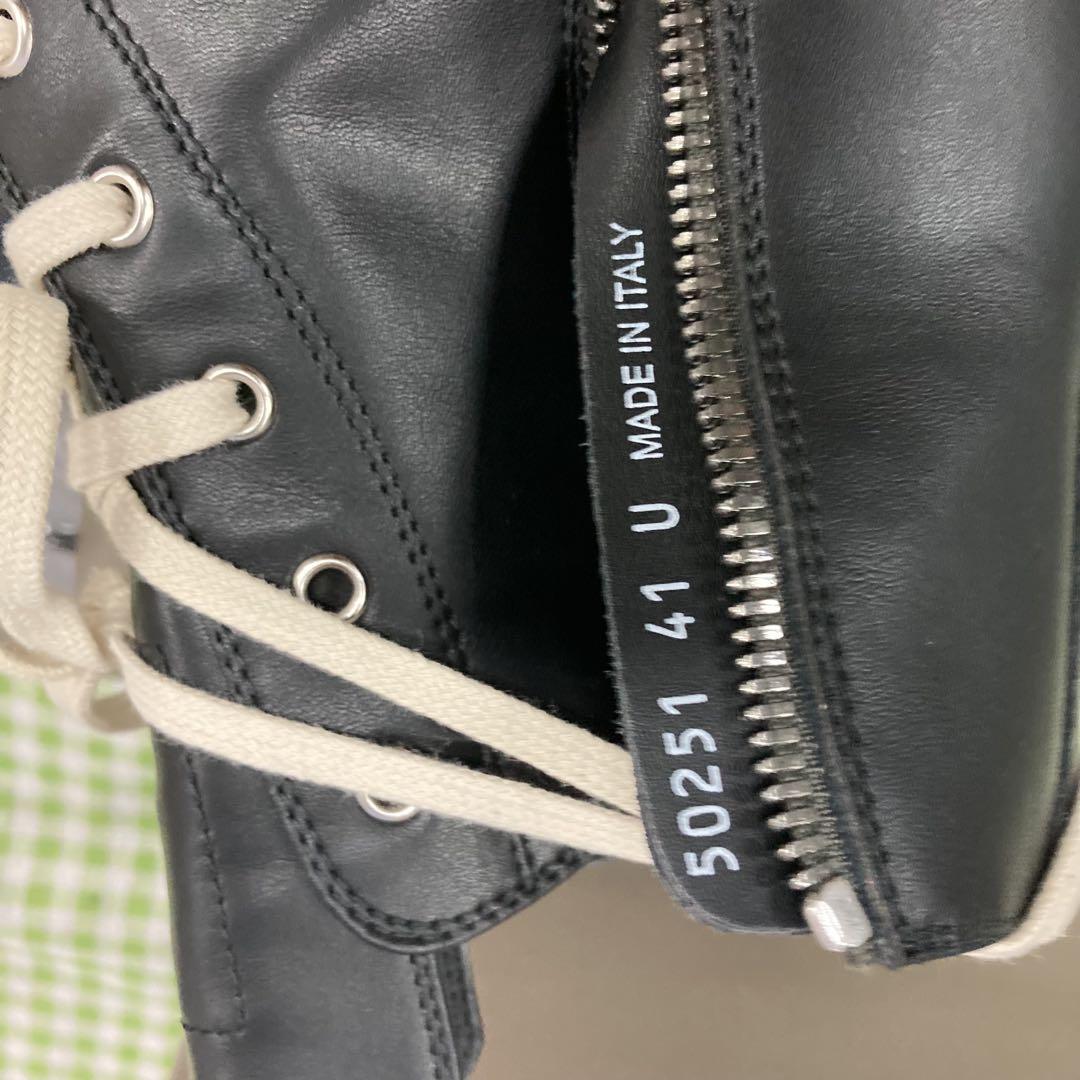RICK OWENS MEGA BUMPER レザー スニーカー