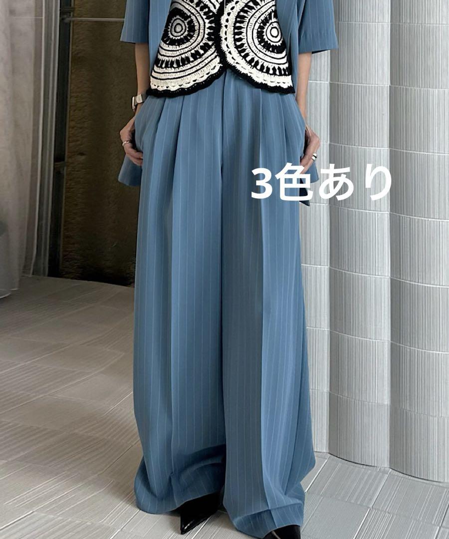 Ameri TURN BACK WAIST WIDE PANTS 10,730円