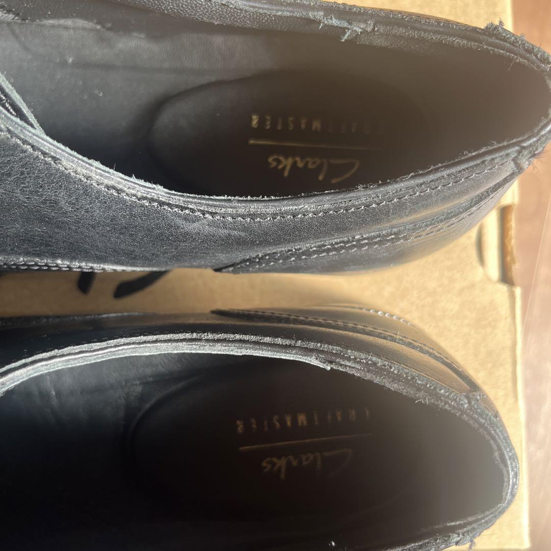 Craftdean Lace ブラックレザー　Clarks