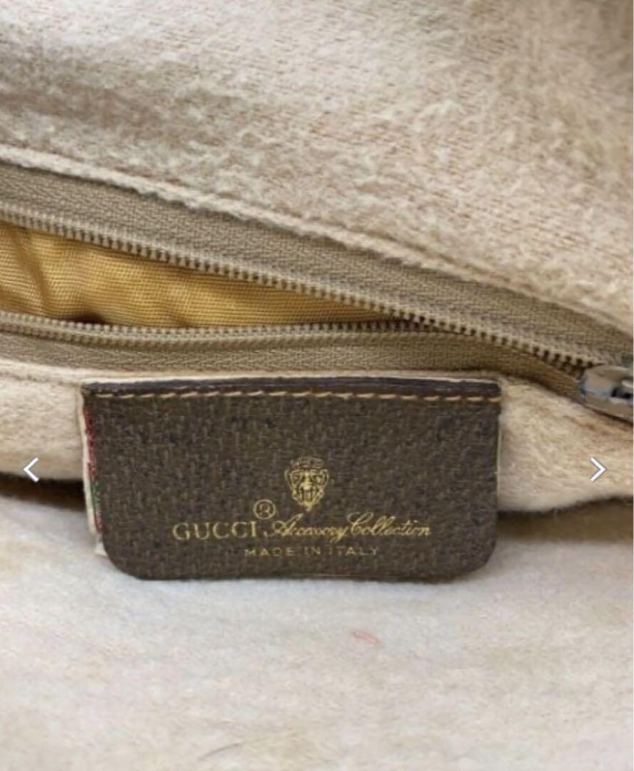 GUCCI グッチ　ショルダーバッグ　オールド GG柄 インターロッキン