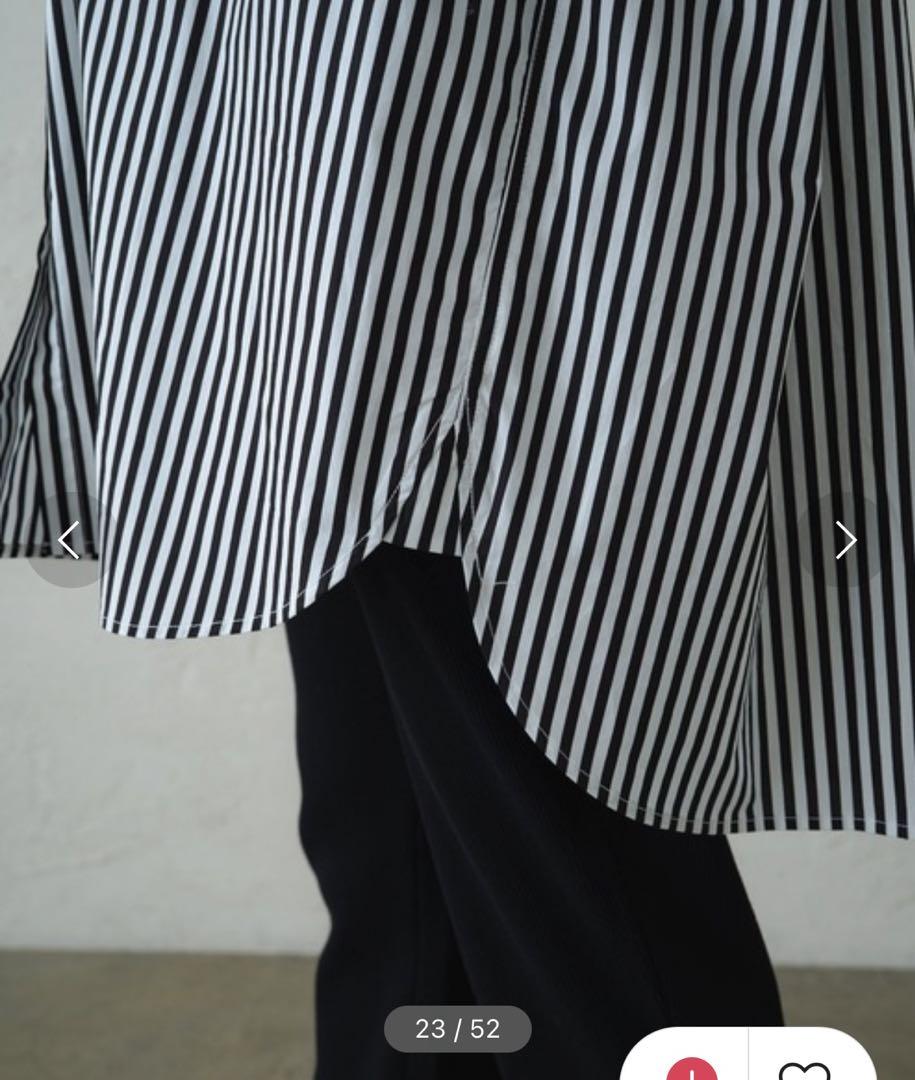 LOUNGEDRESS（ラウンジドレス）の「バンドカラーストライプ