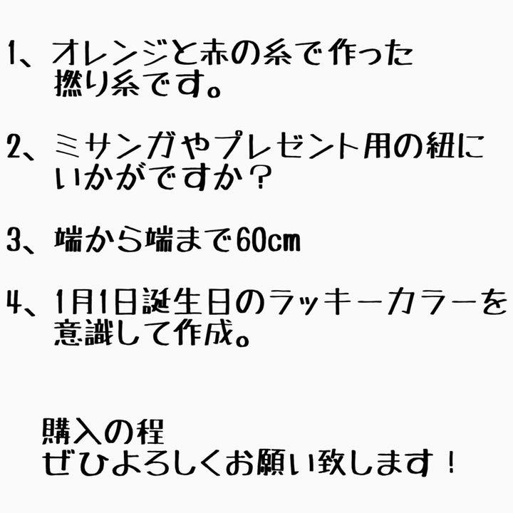 【複数購入可】ミサンガ アンクレット使用可【撚り糸ミサンガ】