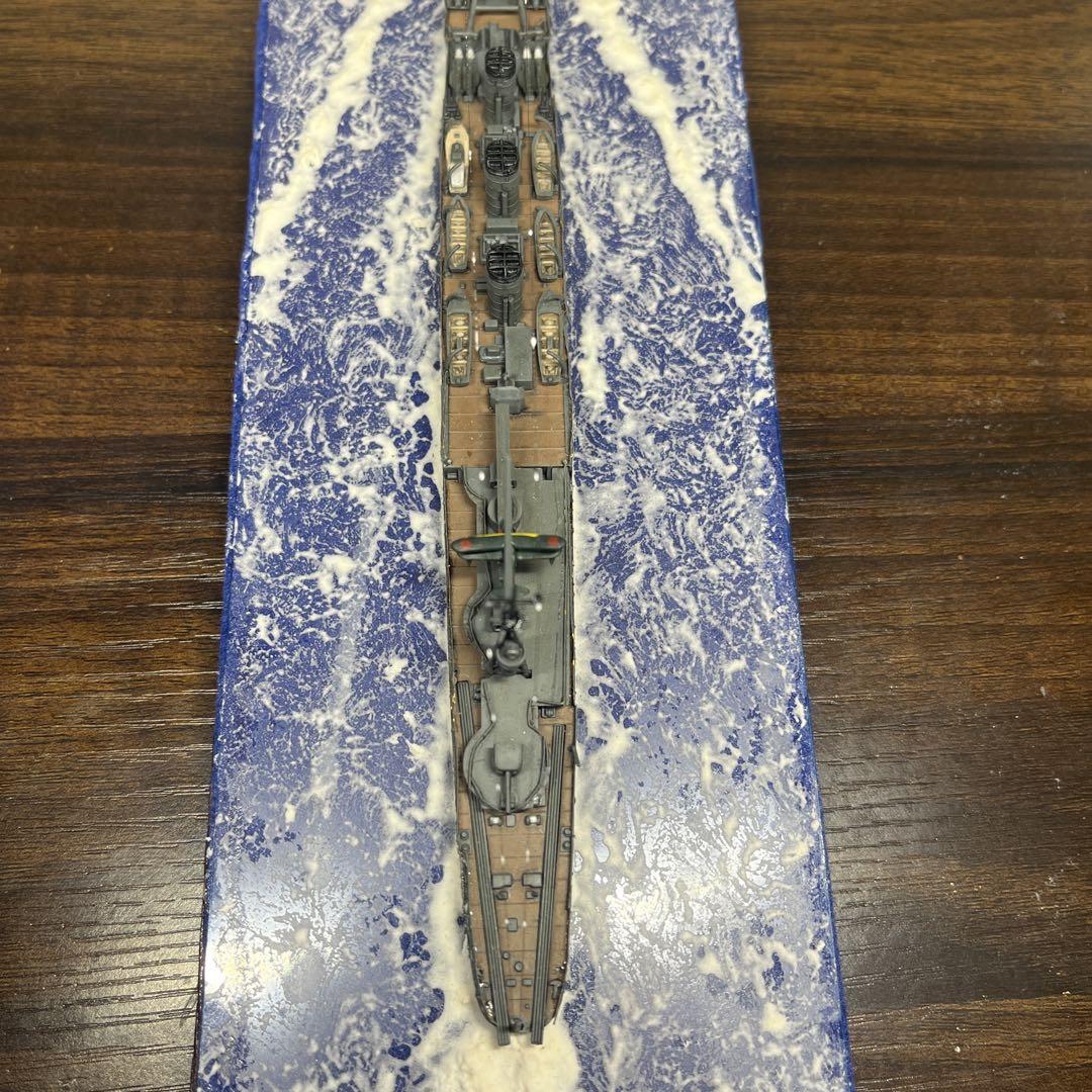 1/700 日本海軍　軽巡洋艦　鬼怒　ジオラマ