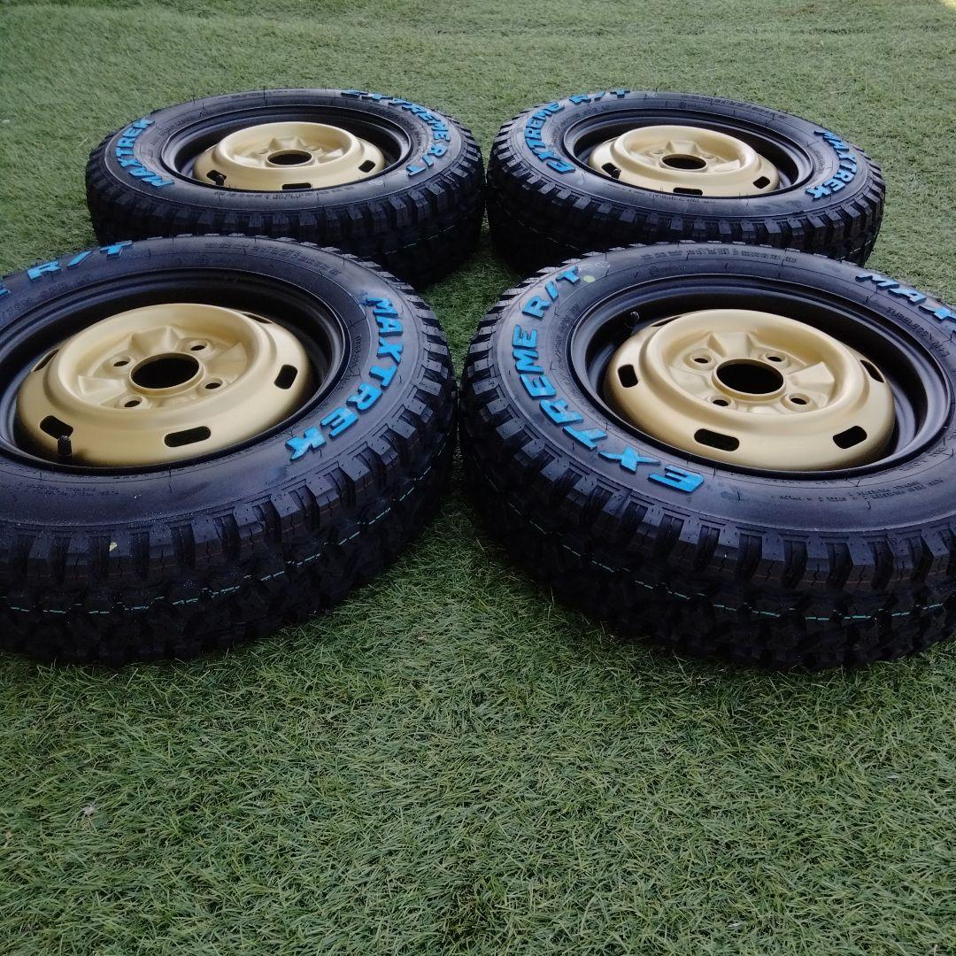 12インチスチールホイール 鉄チン＆MAX TREK R/T 145/80R12