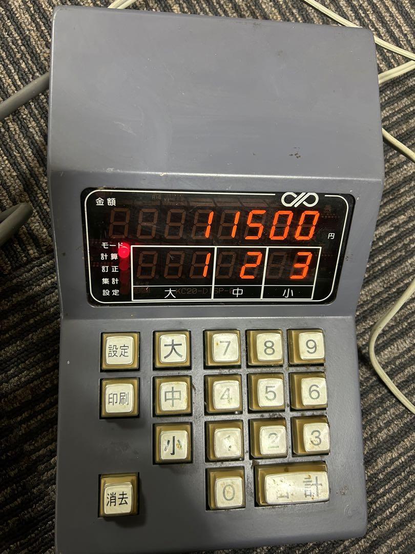 景品　電卓　パチンコ　プリンタ、表示器
