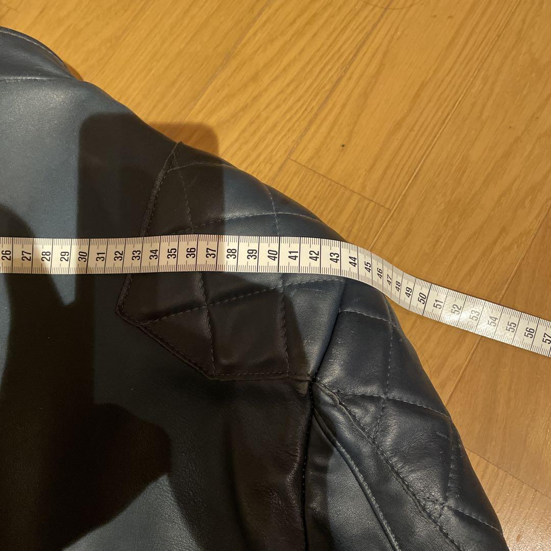 USED Lewis Leathers ファントム　ライダース　ダークブルー34