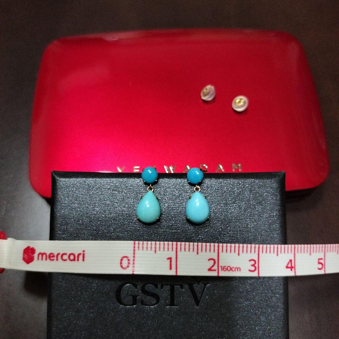 GSTV   K18YG  ターコイズ   TQ 約2,80ct