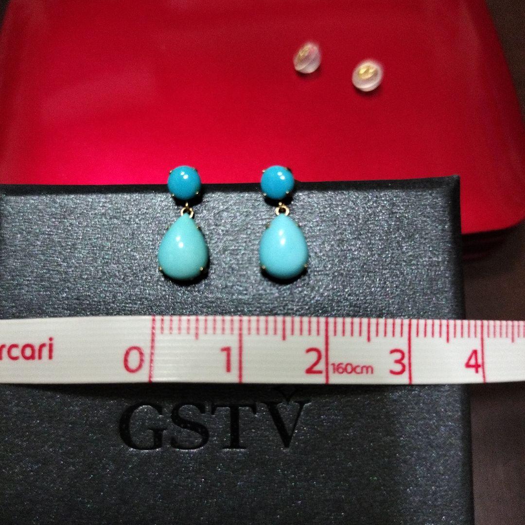 GSTV   K18YG  ターコイズ   TQ 約2,80ct