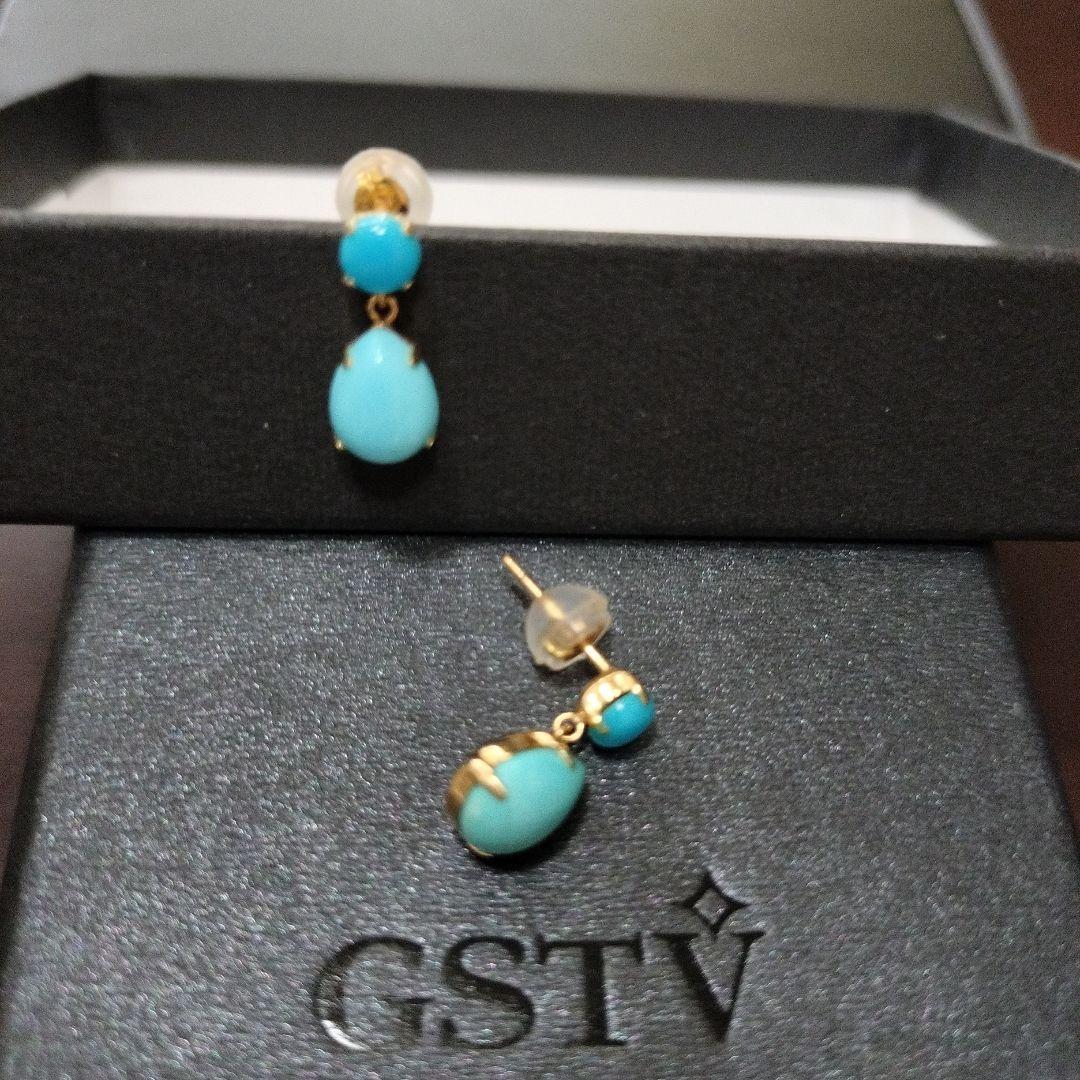GSTV   K18YG  ターコイズ   TQ 約2,80ct