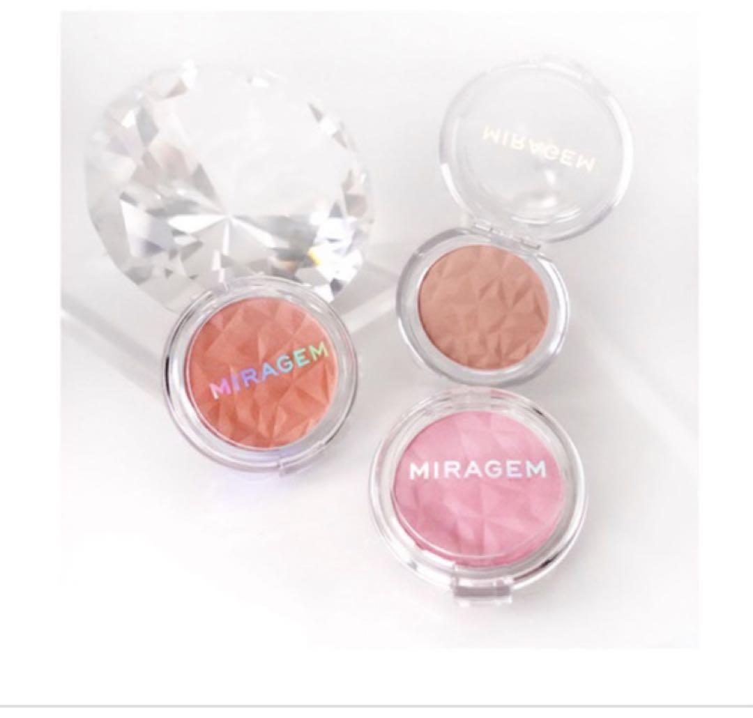 MIRAGEN  チークミラジェムパウダーチーク化粧品