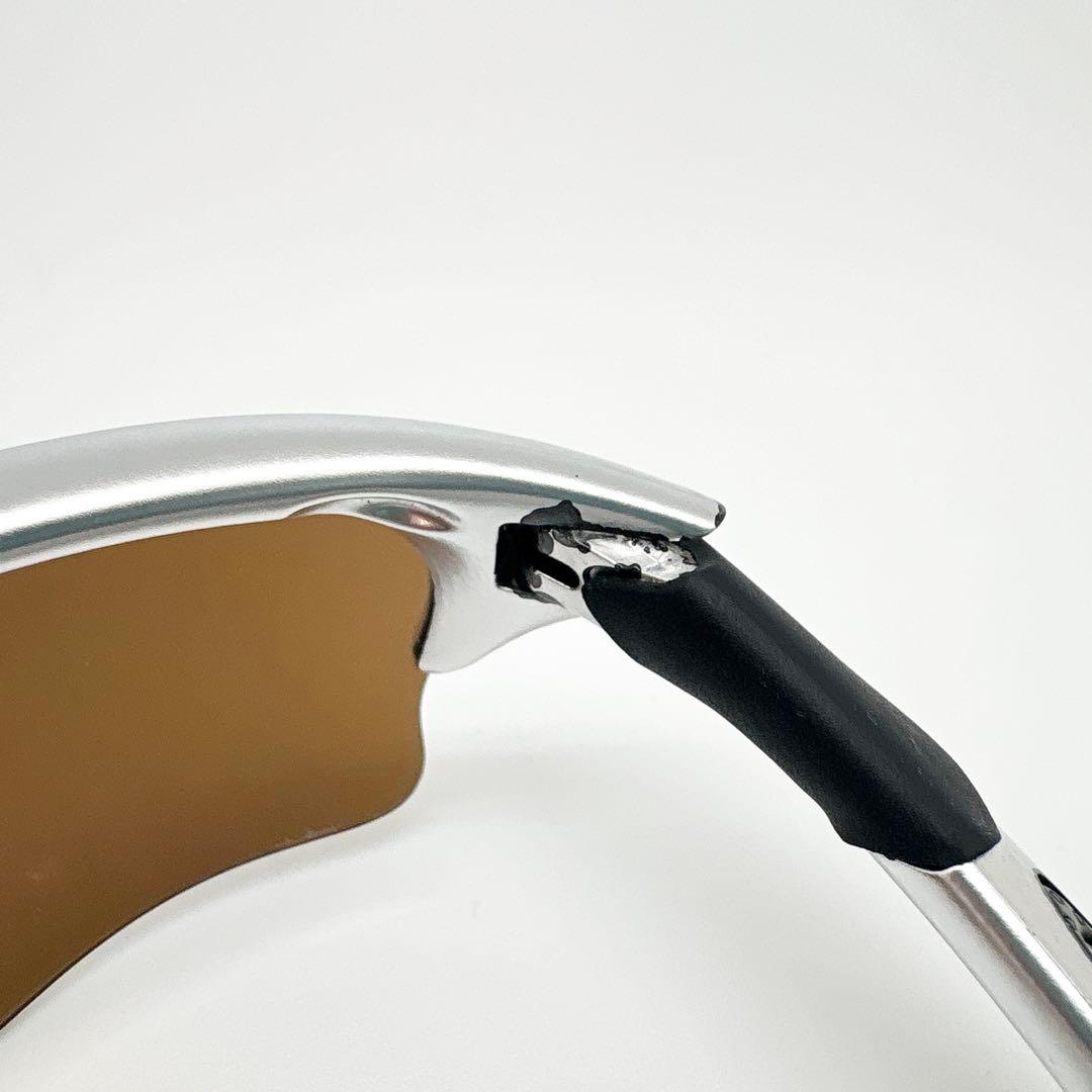 ✨希少✨ オークリー チタ二ウム ハーフジャケット USA製 ミラーレンズ