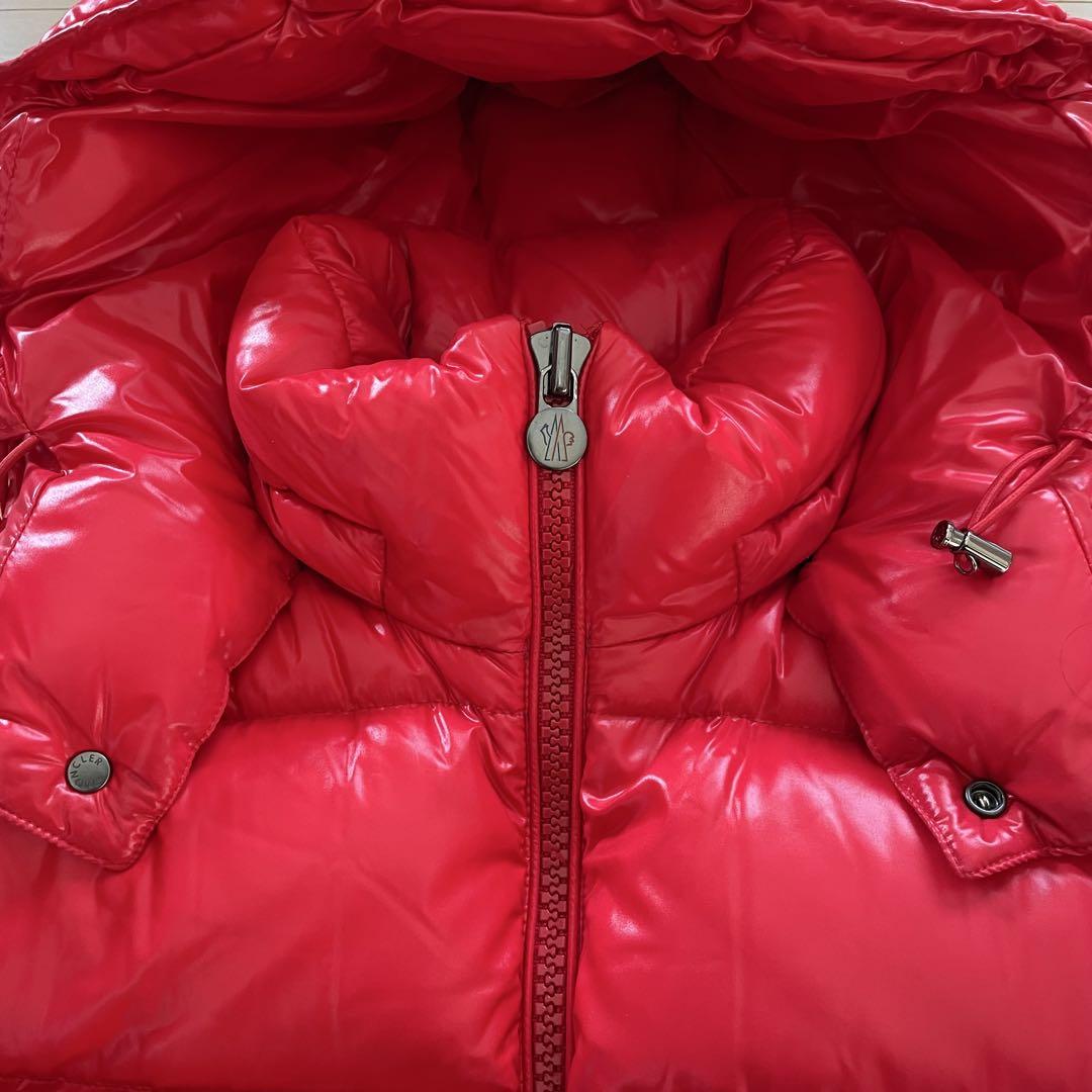 中古美品 MONCLER モンクレール MAYA マヤ 希少レッド サイズ１