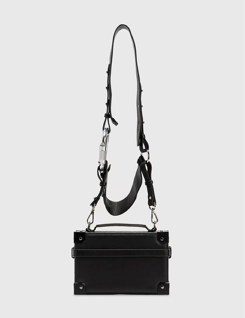 HELIOT EMIL　LEATHER TRUNK BAG