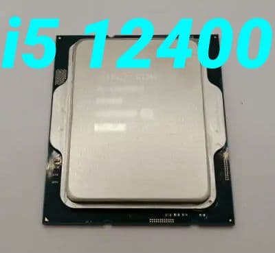 Intel Core i5 12400 CPUintel