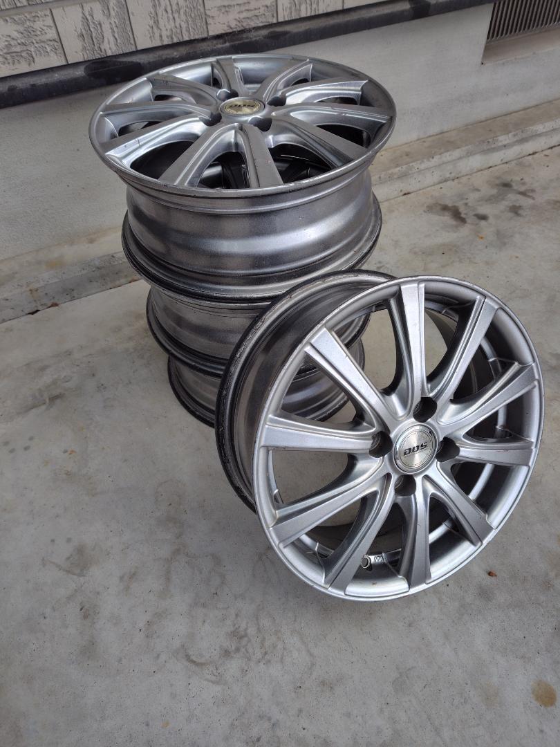 アルミホイール（185/60R15用）アクアで使用　4本セット