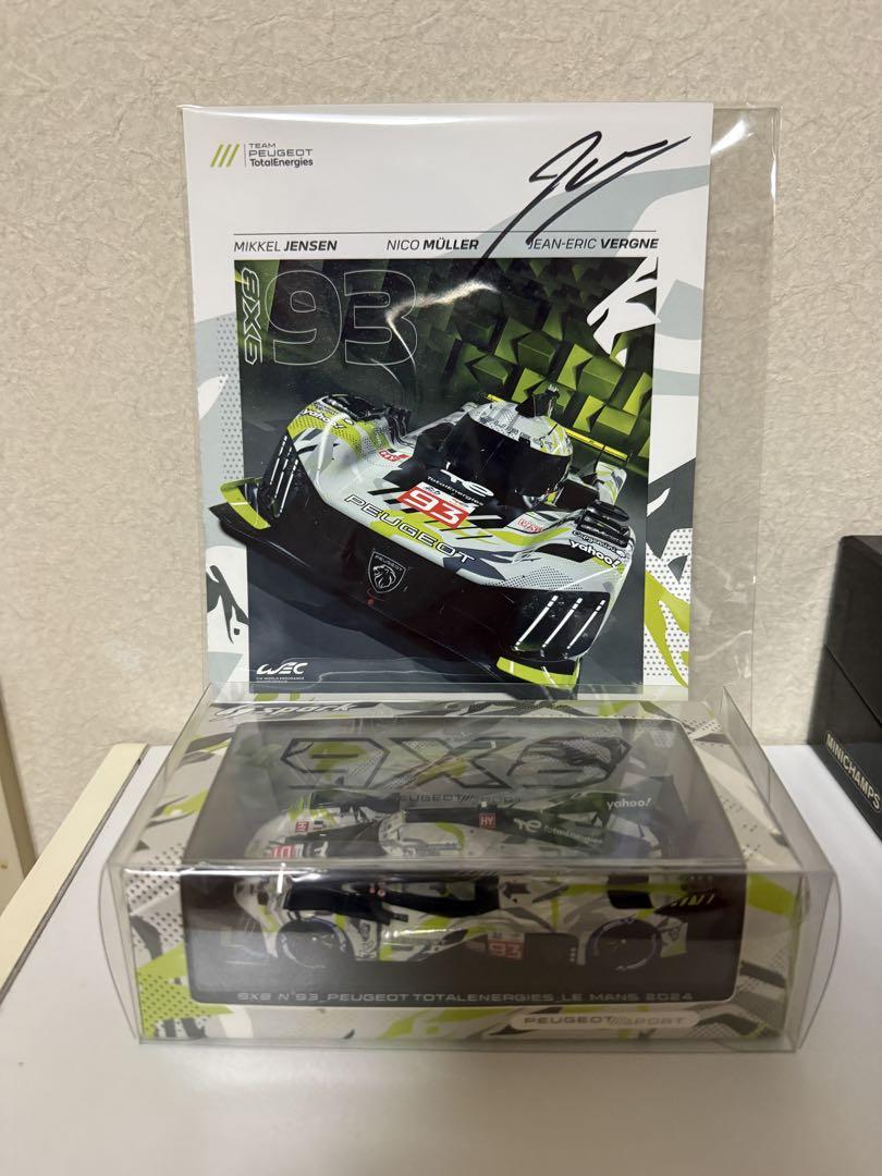 spark スパーク 1/43 プジョー 9x8 93号車 2024年モデル