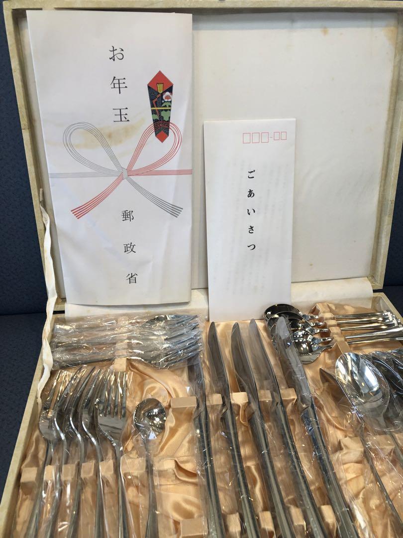 (箱無)非売品  燕振興工業    ステンレス製 カトラリー 27点