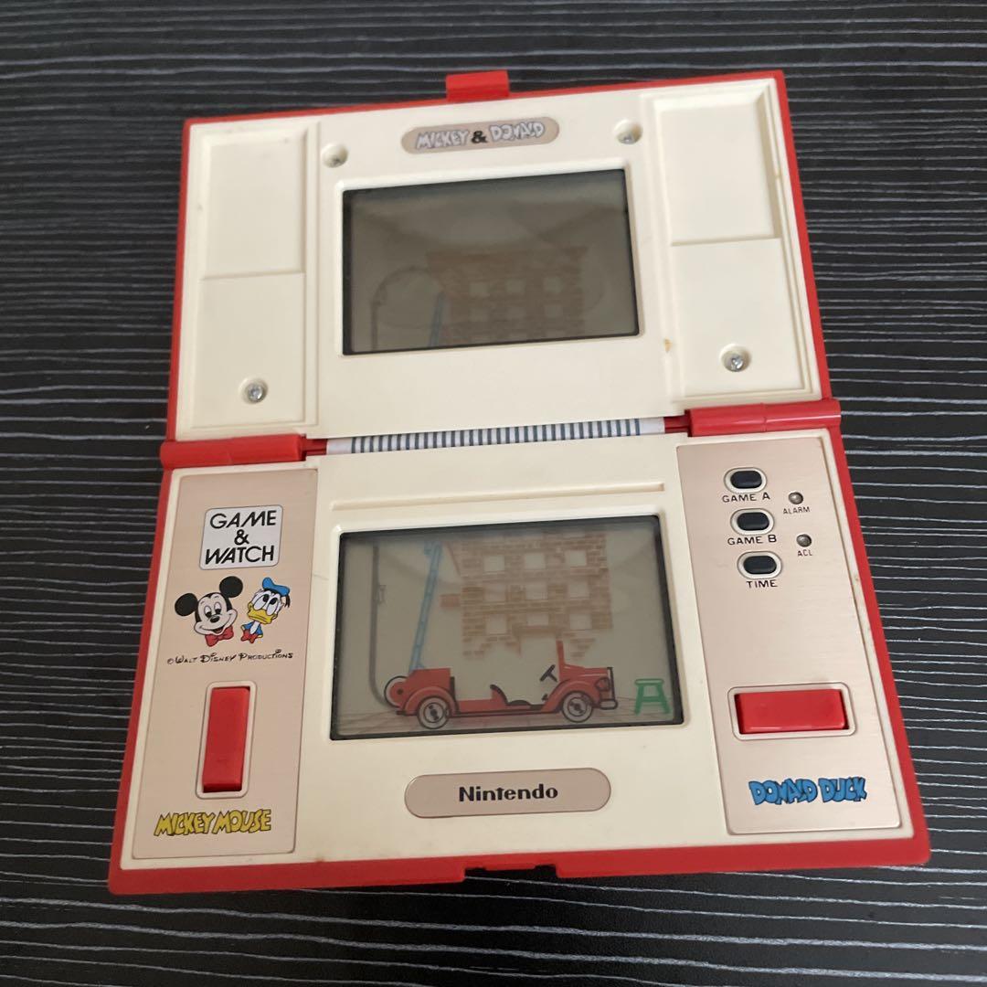 任天堂 ゲームウォッチ ミッキーマウス　ミッキー&ドナルド