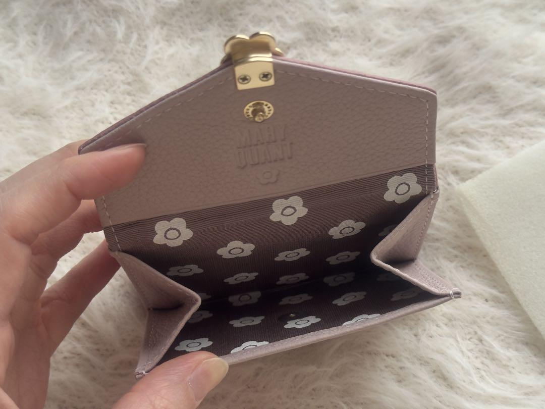 MARY QUANT 三つ折り財布　ピンク MARY QUANT 三つ折り財布 ピンク