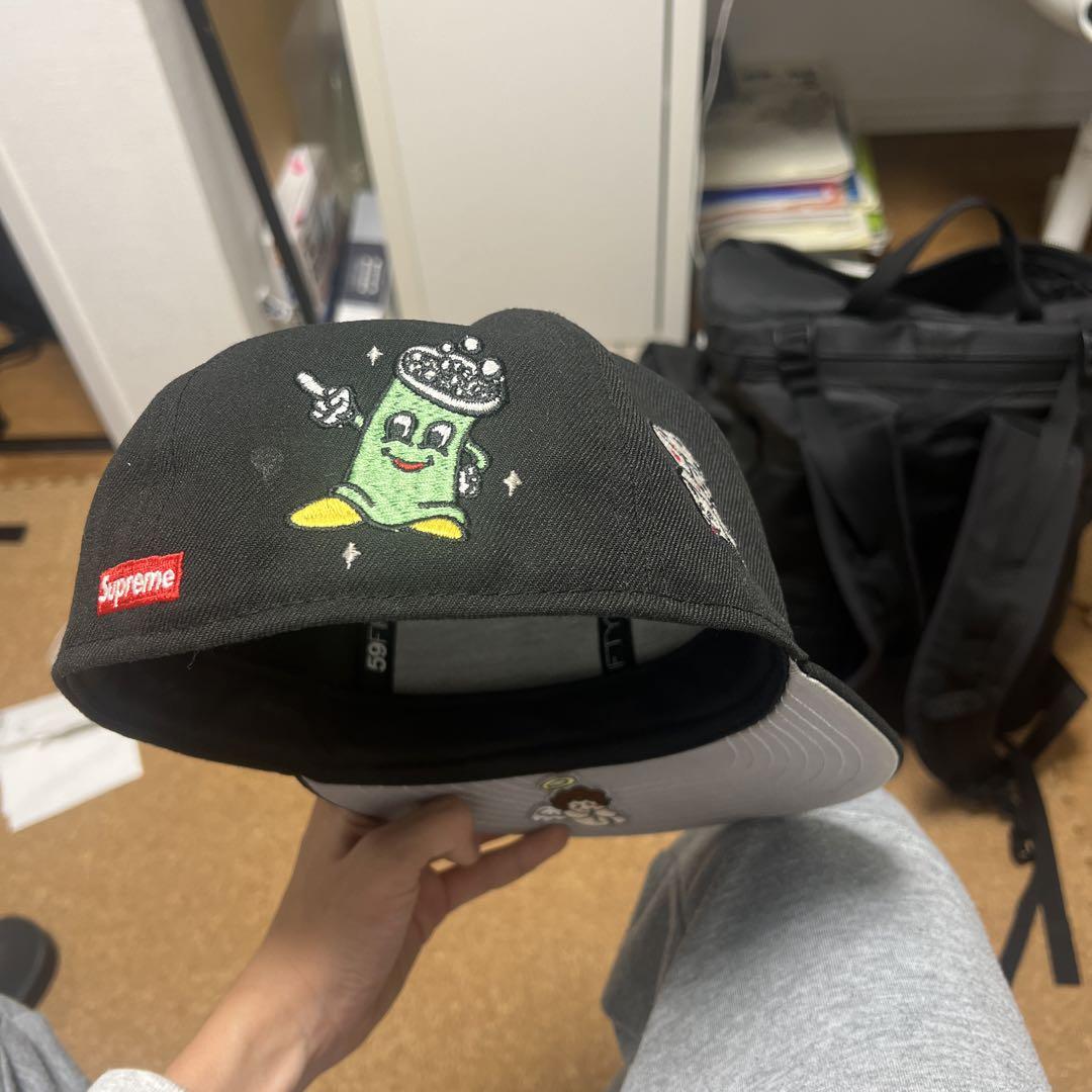 Supreme 59FIFTY キャップ 黒