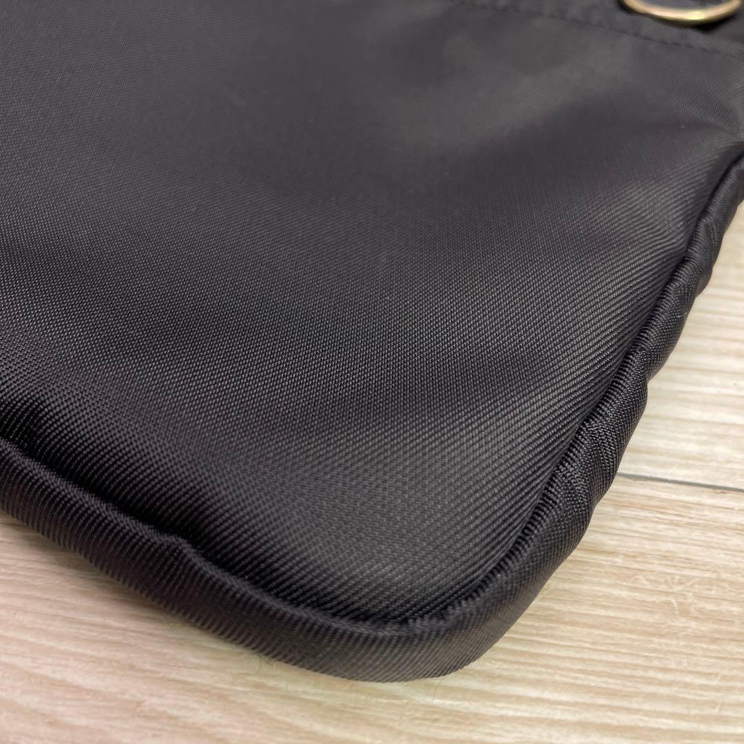 美品 PORTER GIRL ポーターガール 2WAY ビジネスバッグ ブラック