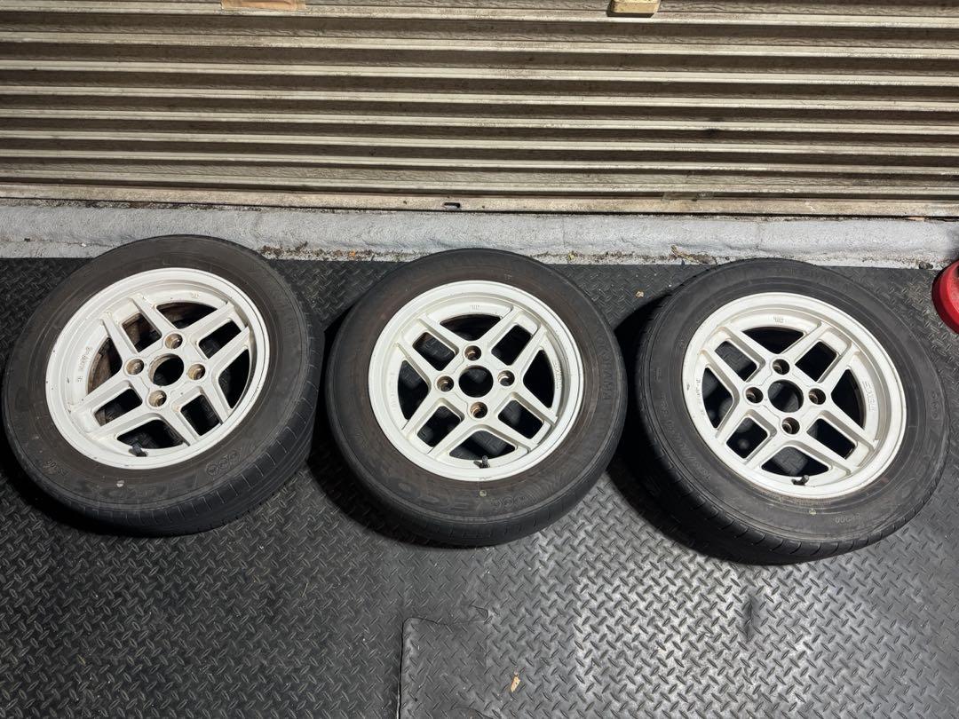 AE86 TOM’S 井桁 14インチ 6J +16