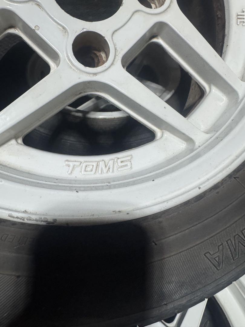 AE86 TOM’S 井桁 14インチ 6J +16