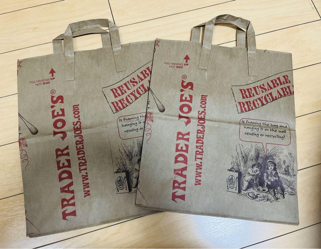 (送料込み)Trader Joe's ミニキャンバストート4個セット 新品、未使用】TRADER JOE´S ミニキャンバストートバッグ4色セット