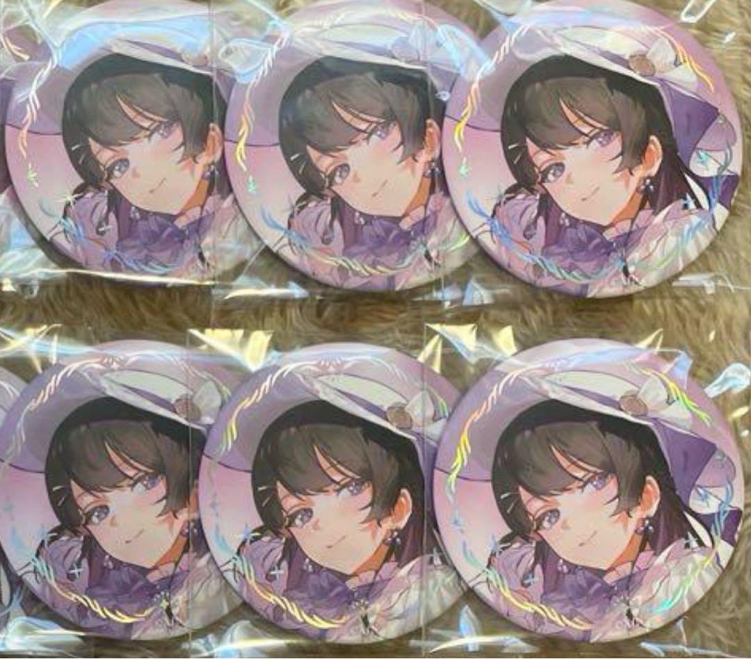 にじさんじ 月ノ美兎 ART OF NIJISANJI 缶バッジ - ピンズ