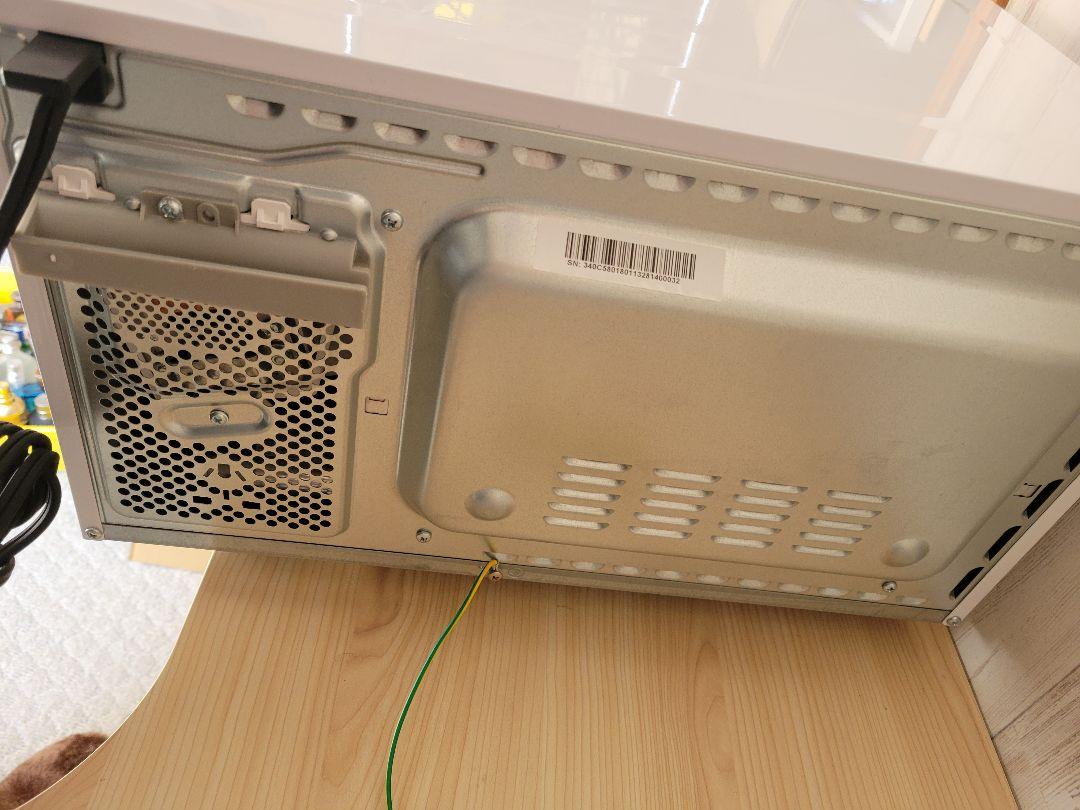 YAMAZEN オーブンレンジ ホワイト　NERP-018FV(W)