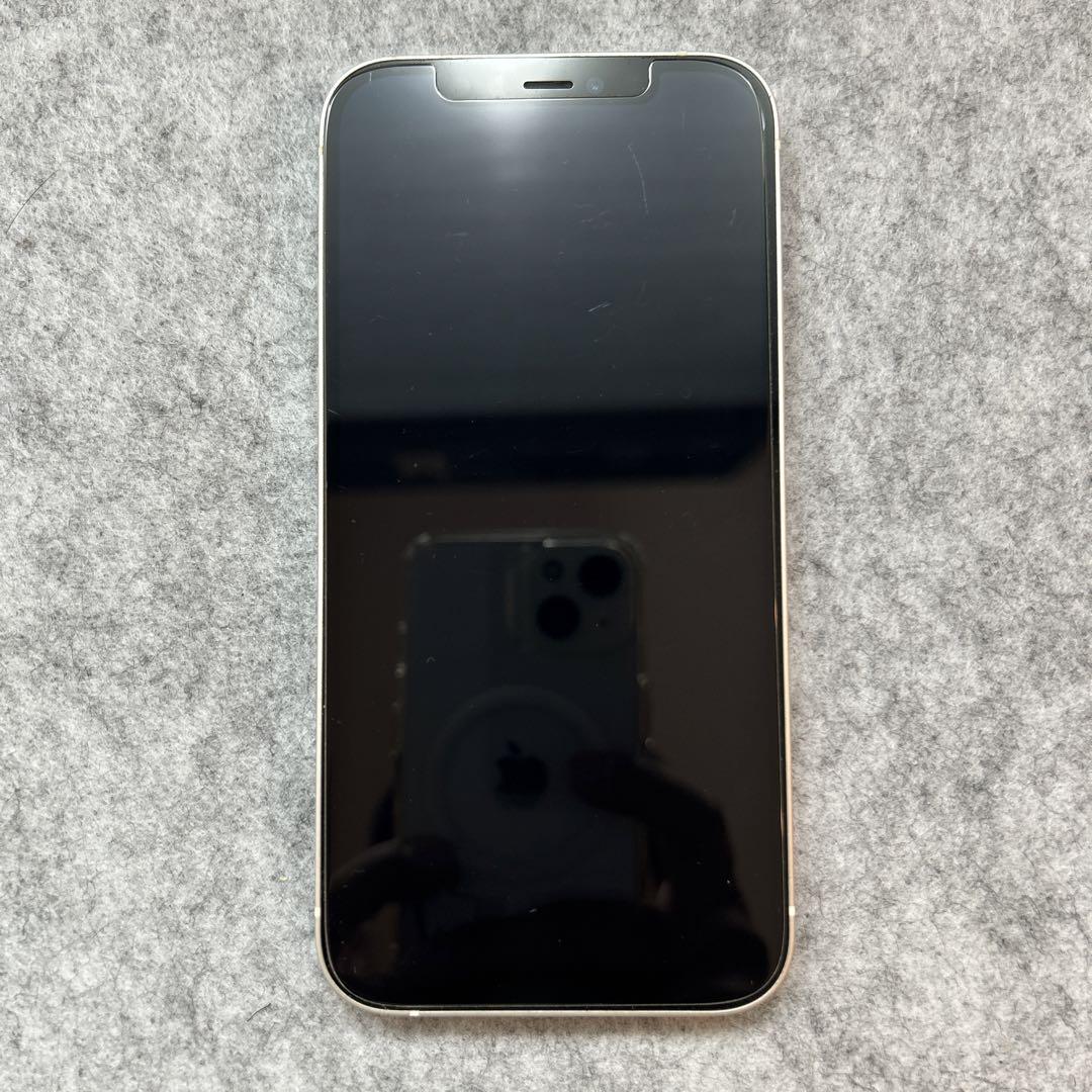 [中古]Apple iPhone 12 64GB ホワイト 本体　【美品】