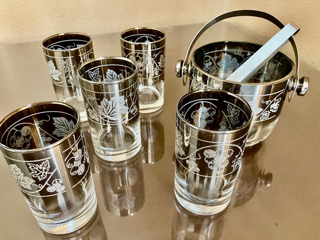 新品、未使用　タンブラーグラス&アイスペールのセット