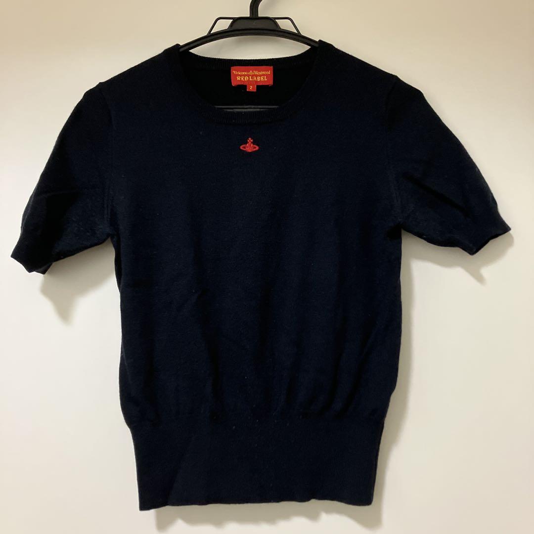 Vivienne Westwood RED LABEL 半袖ニット 2 アシメ 安い 通販ファッション - Vivienne Westwood RED LABEL 半袖ニット 2