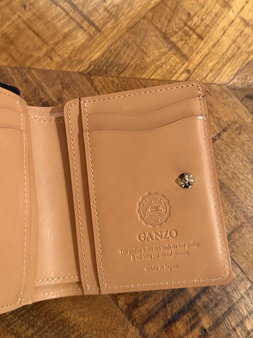 美品 GANZO WGAN 59091 黒 コードバン