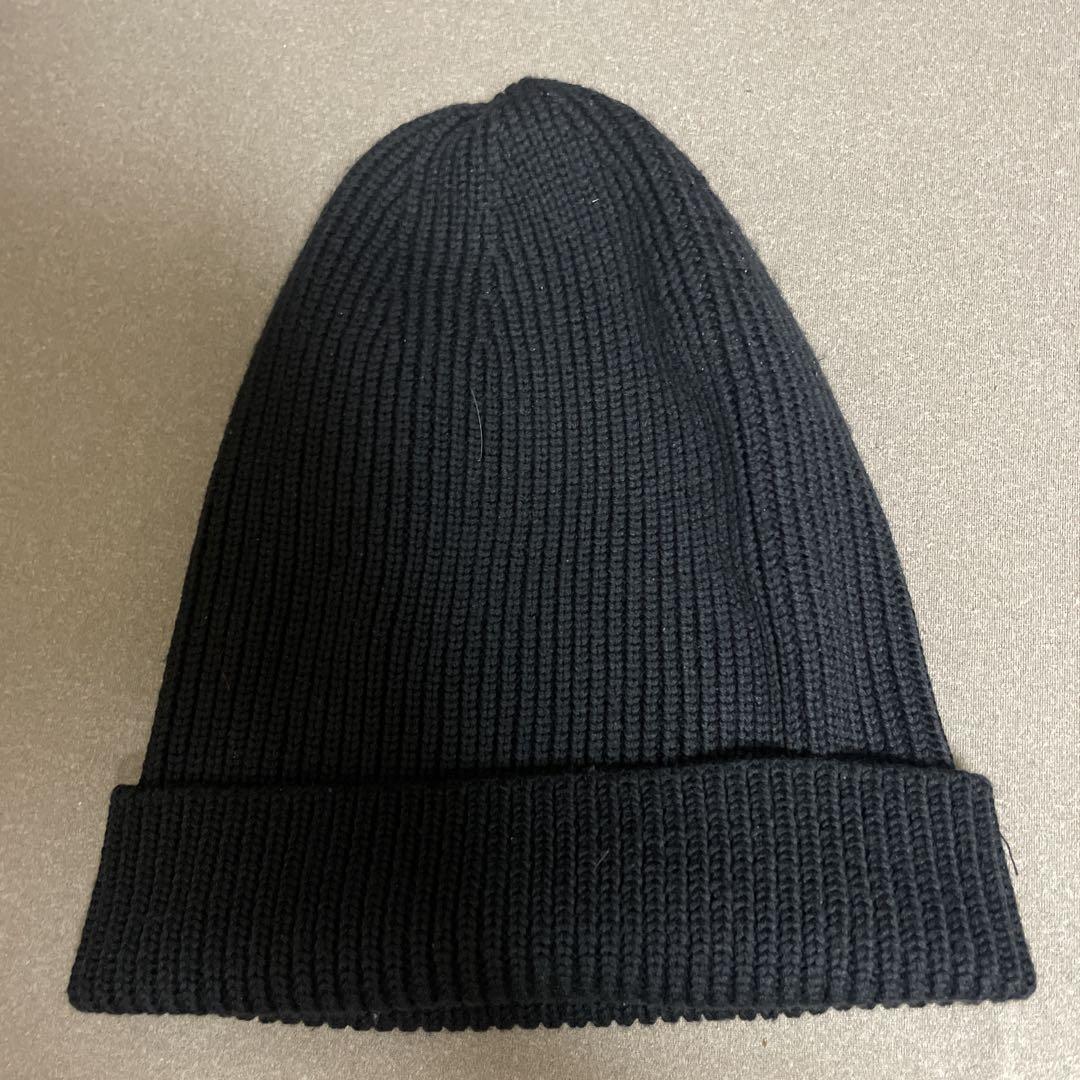 【美品】 Y3 Yohji Yamamoto ニットキャップ ビーニー ブラック