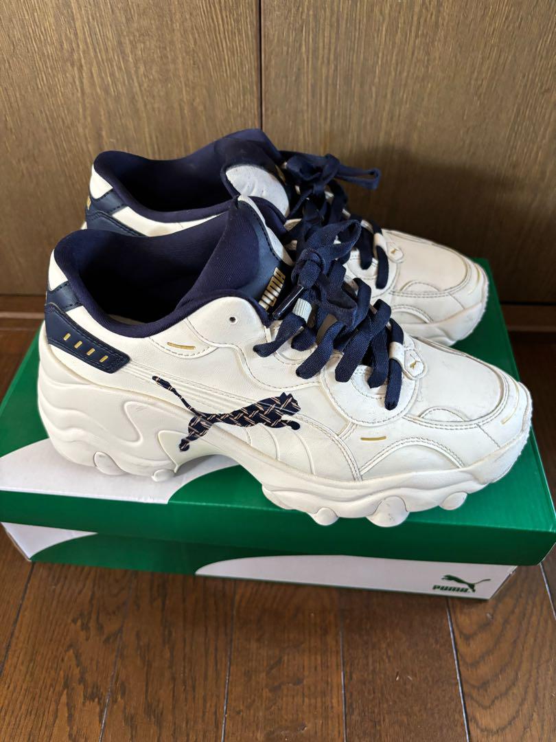 PUMA プーマ パルサーウェッジ 25cm 厚底スニーカー キャット