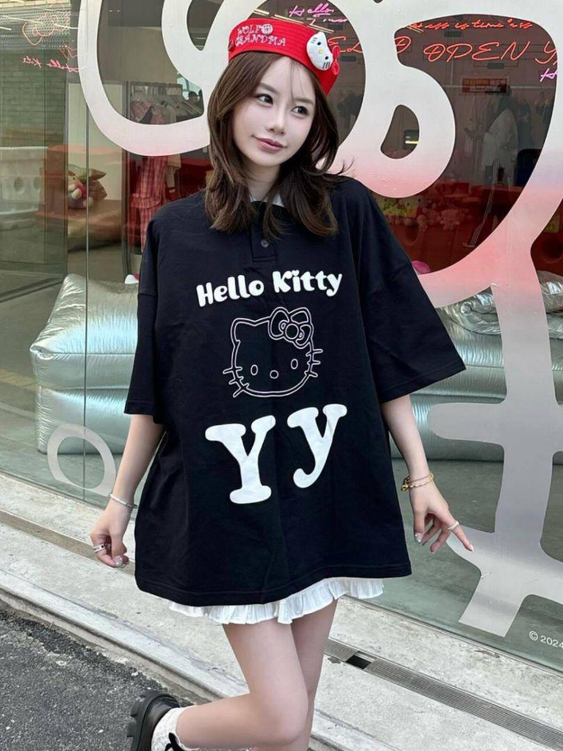 OPEN YY × Hello Kitty ポロシャツ 画像1
