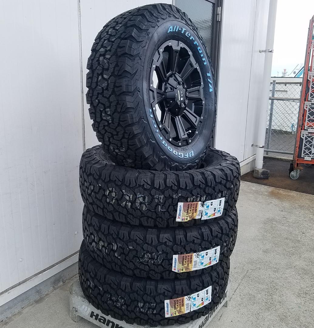 ハイエース,レジアスエース 16インチ BF KO2 215/70R16 - メルカリ ハイエース,レジアスエース 16インチ BF KO2 215/70R16 - メルカリ