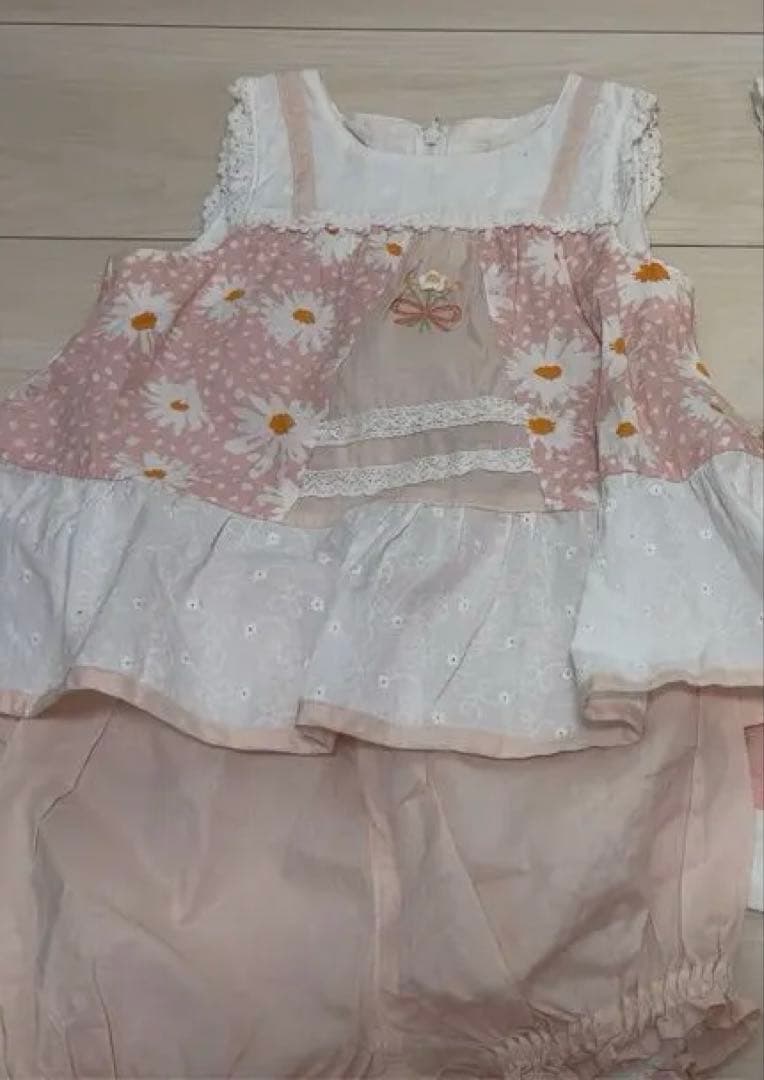 Souris いちごプリント ミルキー90セット