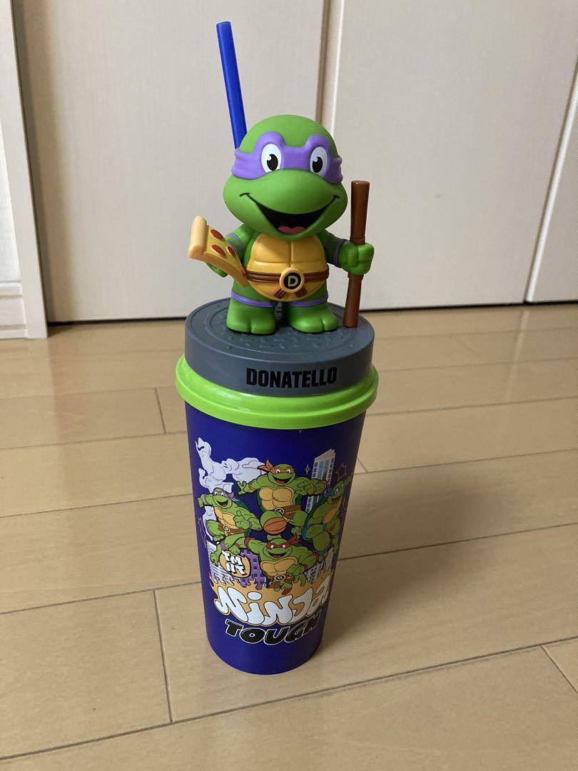 NINJA TURTLES ストロー付きコップタンブラー