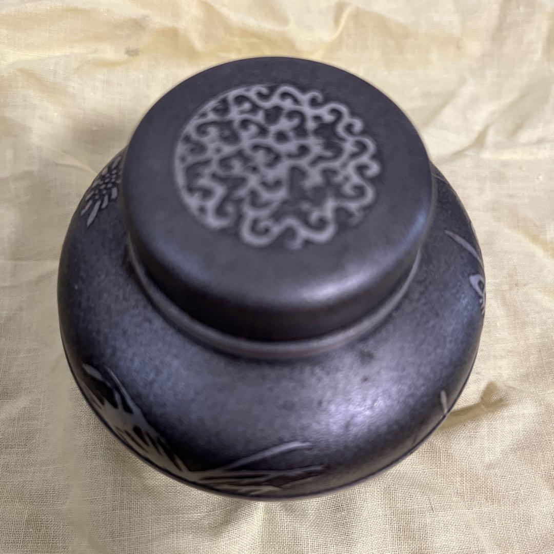 茶壺　錫製
