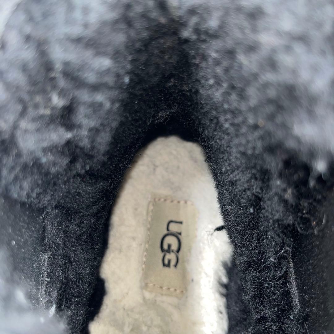 美品 UGG アグ ニューメル チェルシーブーツ 27cm スエード ブラック