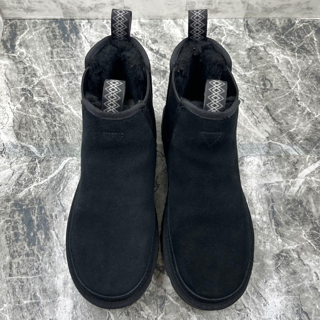 美品 UGG アグ ニューメル チェルシーブーツ 27cm スエード ブラック